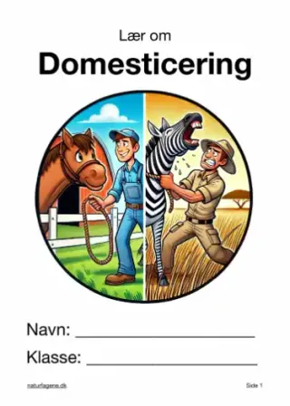 Illustration til undervisningsforløbet om Domesticering