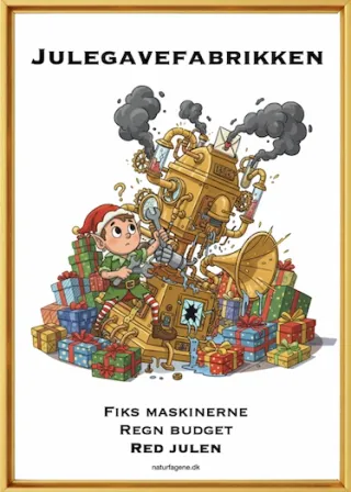 Illustration til undervisningsforløbet om Julegavefabrikken