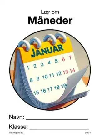 Måneder – undervisningsforløb til natur/teknologi