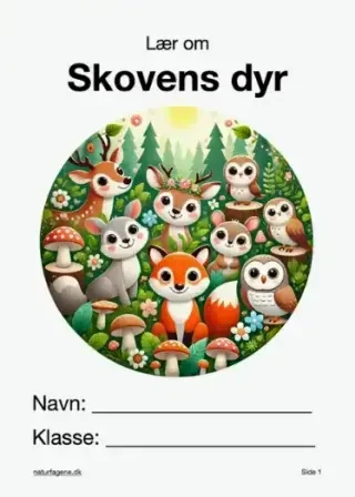 Skovens dyr – undervisningsforløb til natur/teknologi