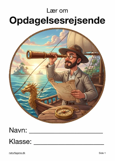 Illustration til undervisningsforløbet om Opdagelsesrejsende