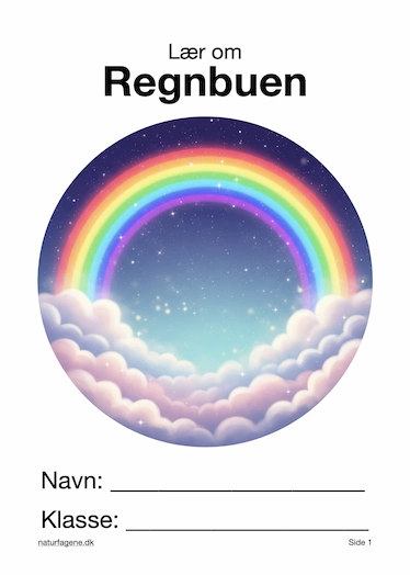 Illustration til undervisningsforløbet om Regnbuen