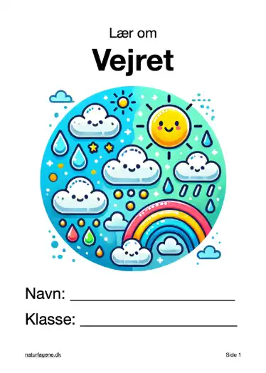 Illustration til undervisningsforløbet om Vejret