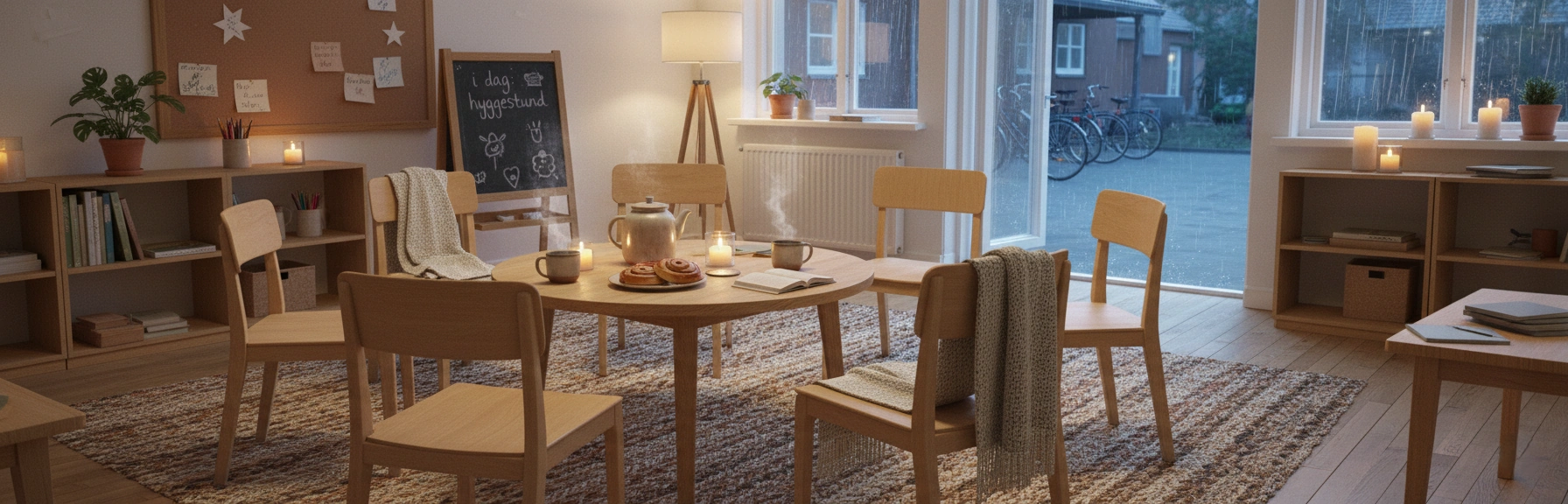 Hyggeaktiviteter og klassens tid materialer til folkeskolen
